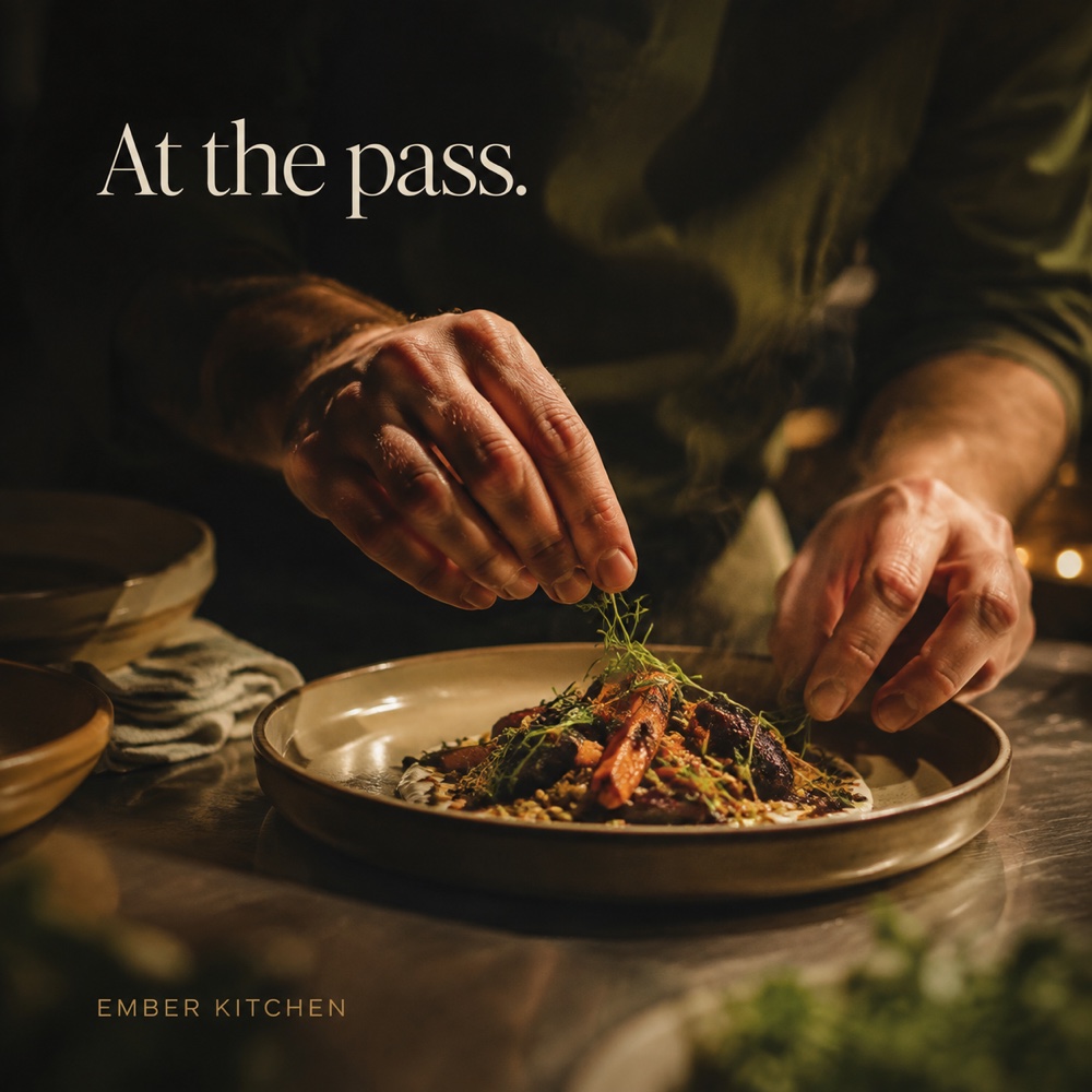 Ember Kitchen campaign artwork